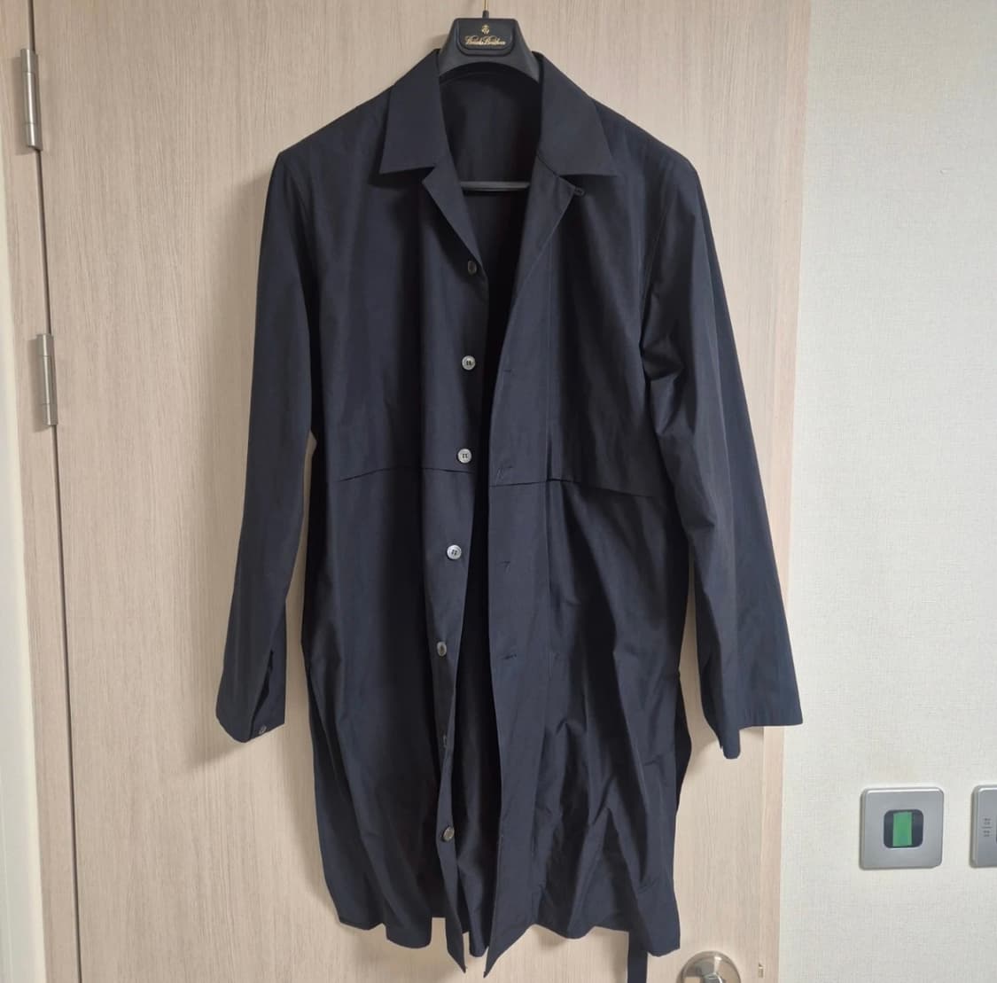 [L] 유스 나일론 롱 자켓 상품이미지1