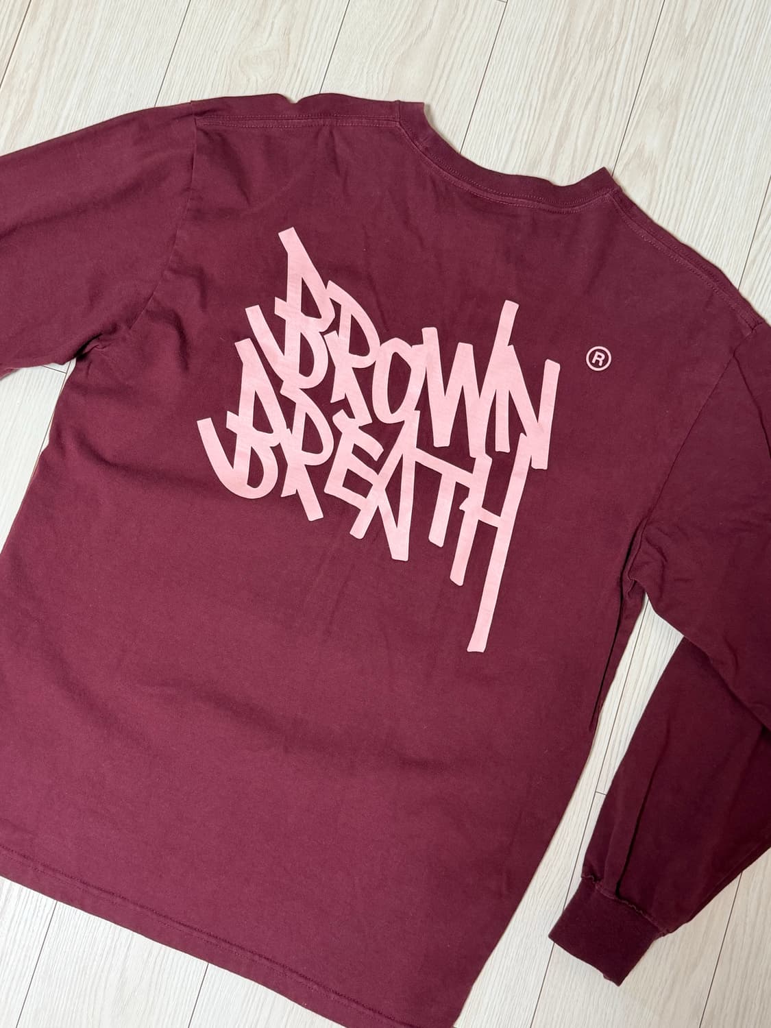 브라운브레스 버건디 롱슬리브 상품이미지1