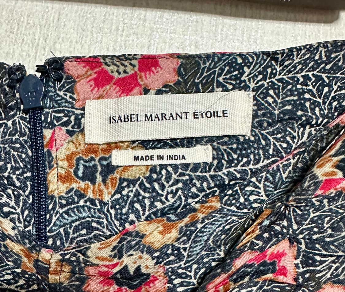 이자벨마랑 꽃 프린트 스커트  상품이미지4