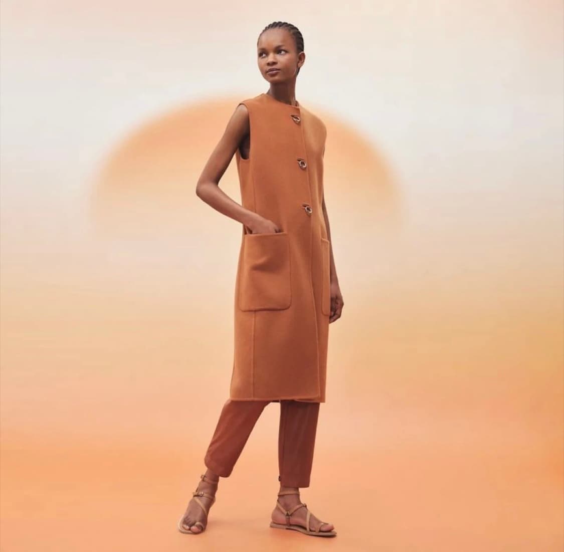 에르메스 캐시미어 베스트 상품이미지10