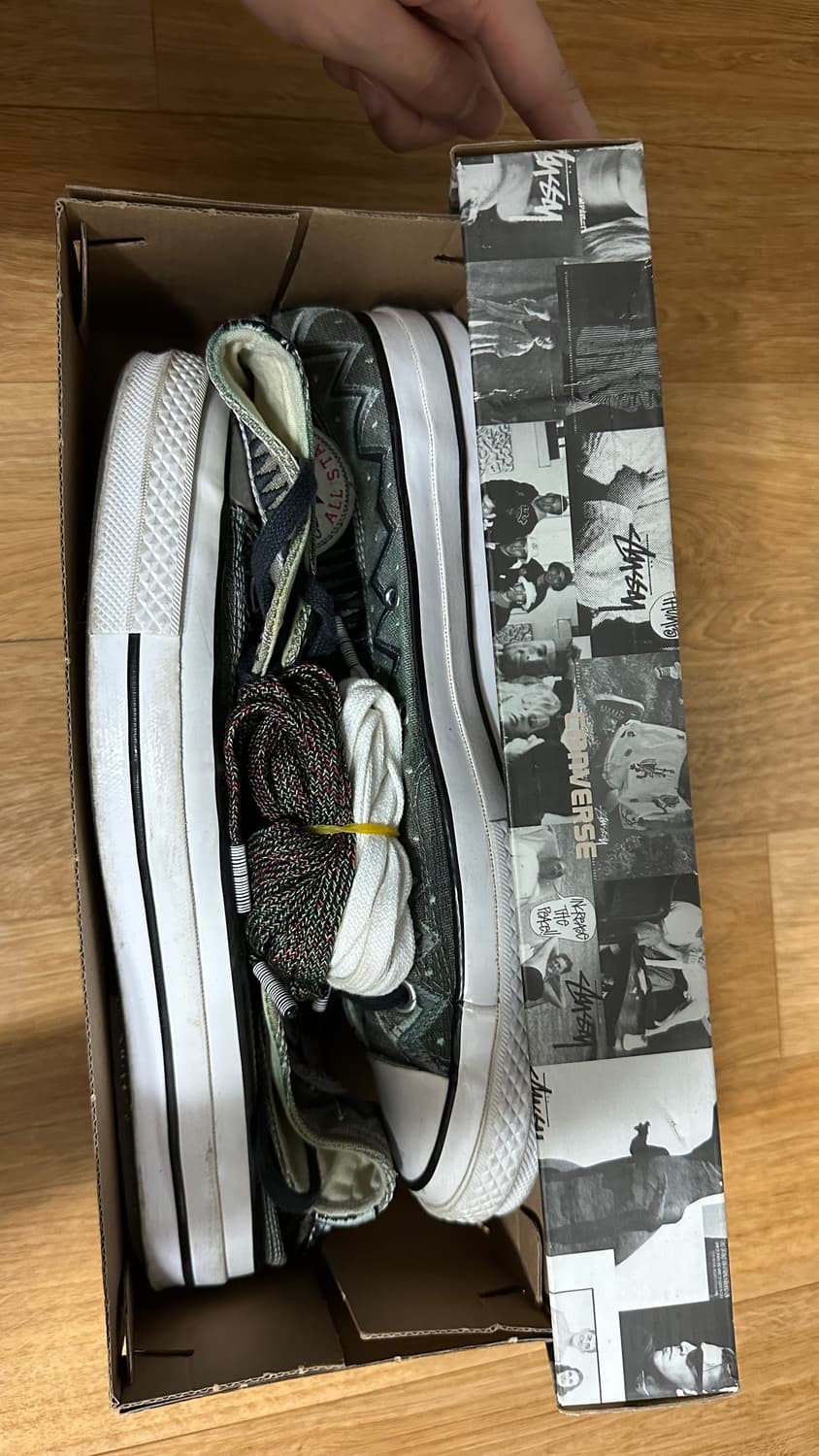 [280] 스투시 X 컨버스 척 70 콜라보 (아워레가시) 상품이미지2