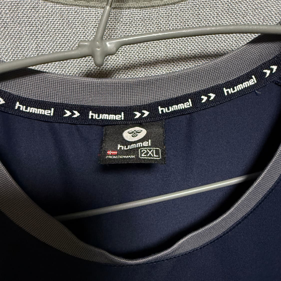 험멜2xl 네이비 반팔 티셔츠 2XL 상품이미지2