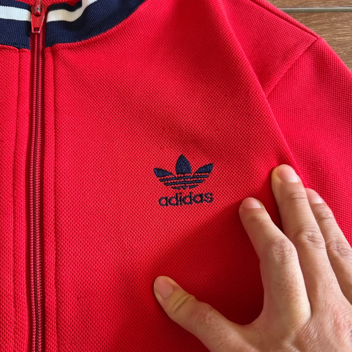 80‘s Adidas track top jersey jacket 상품이미지5