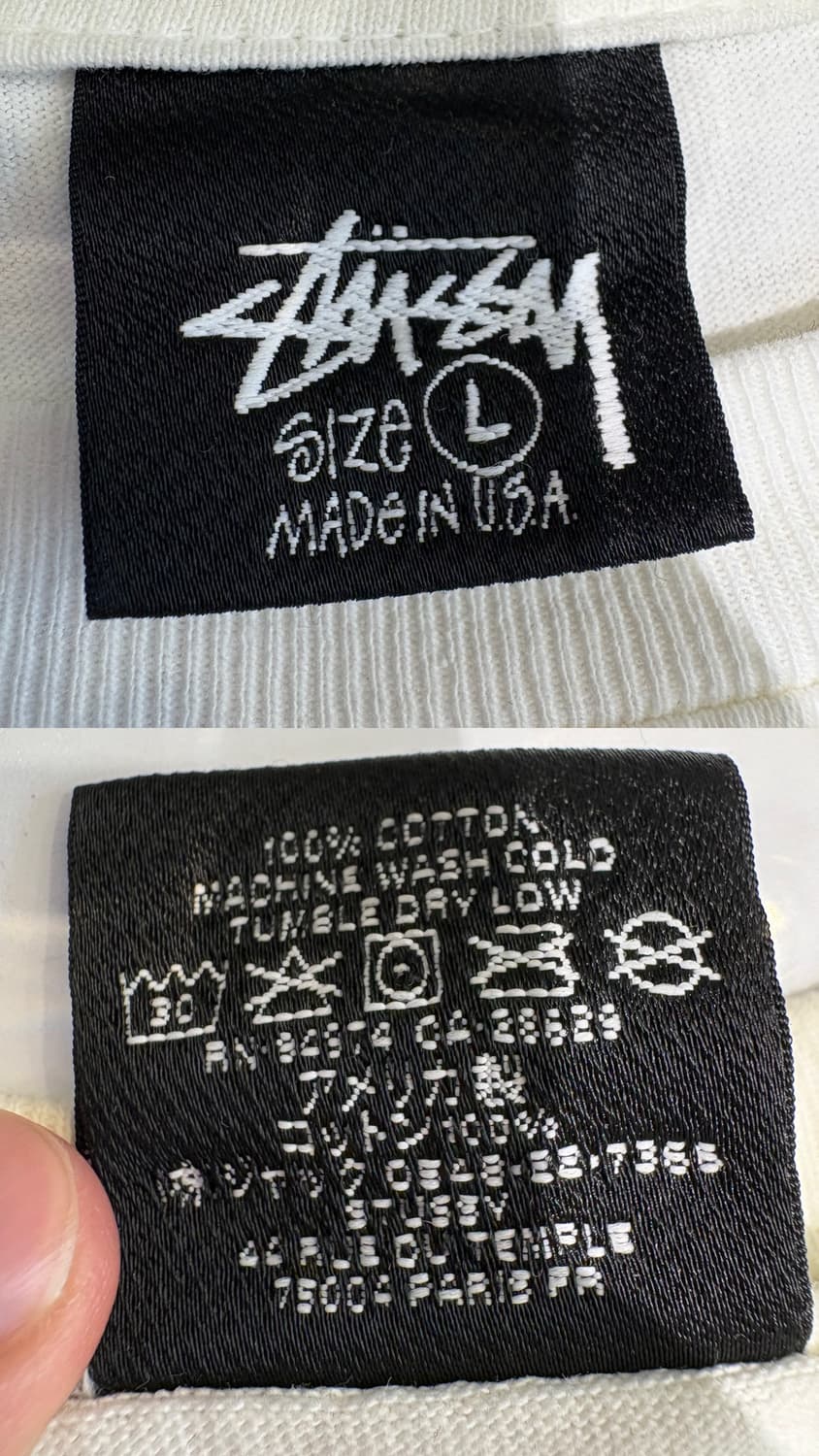 스투시 베이직 로고 반팔 상품이미지10