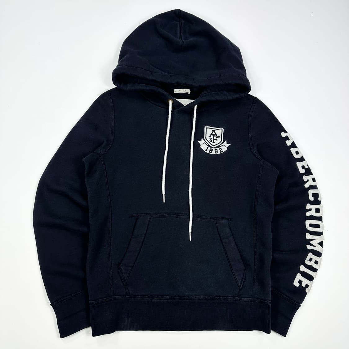 아베크롬비 뉴욕 피치 네이비 후드티 (S 여성추천) 상품이미지2