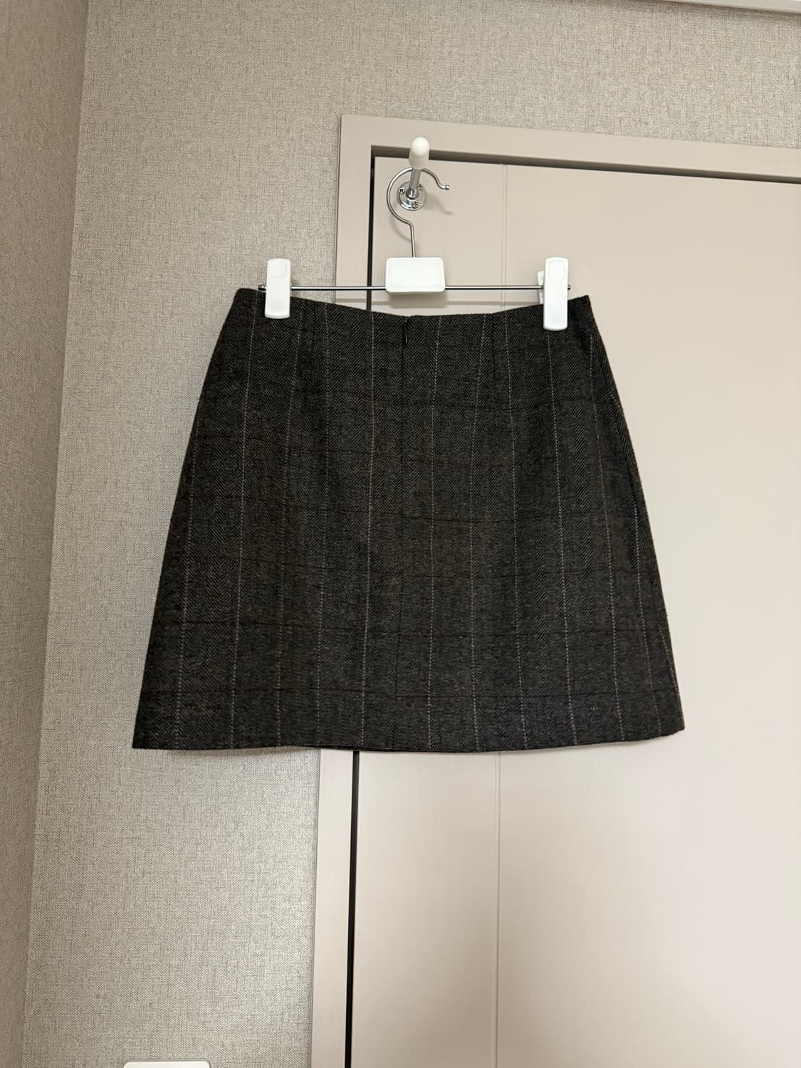 b.muse 비뮤즈 체크 미니 스커트 상품이미지2