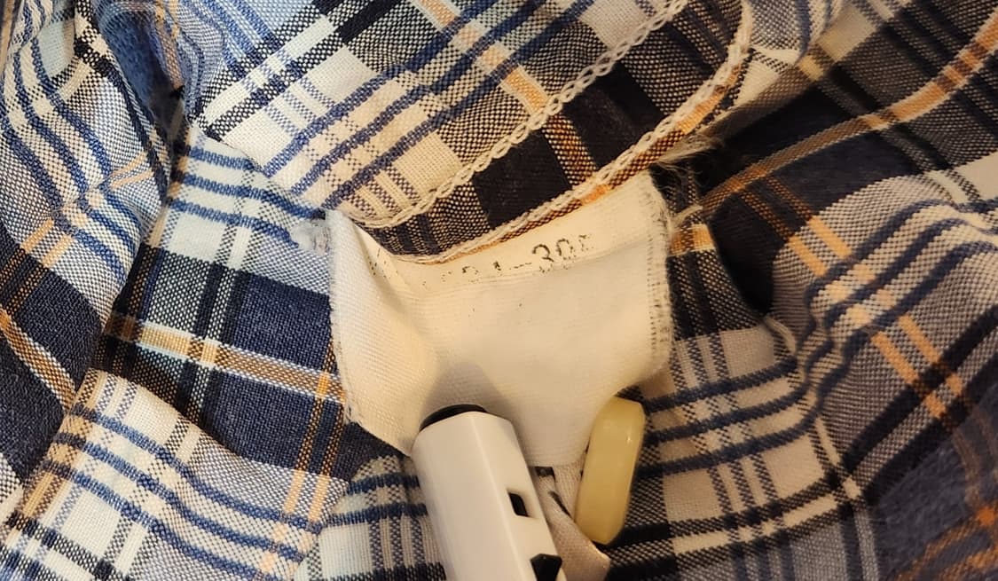 CHAPS 챕스 랄프로렌 체크 카라 반팔 남방 상품이미지10