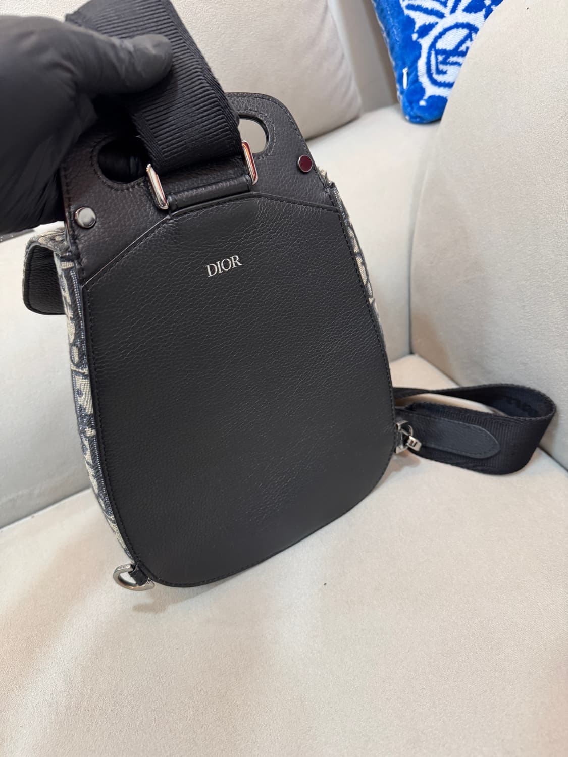 백화점판 디올 오블리크 슬링 벨트 크로스백 갤롭  상품이미지4