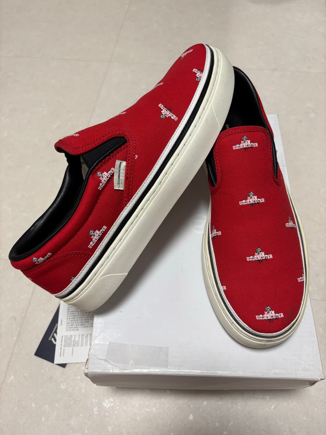 언더커버 슬립온 L사이즈 (275-280) 상품이미지1