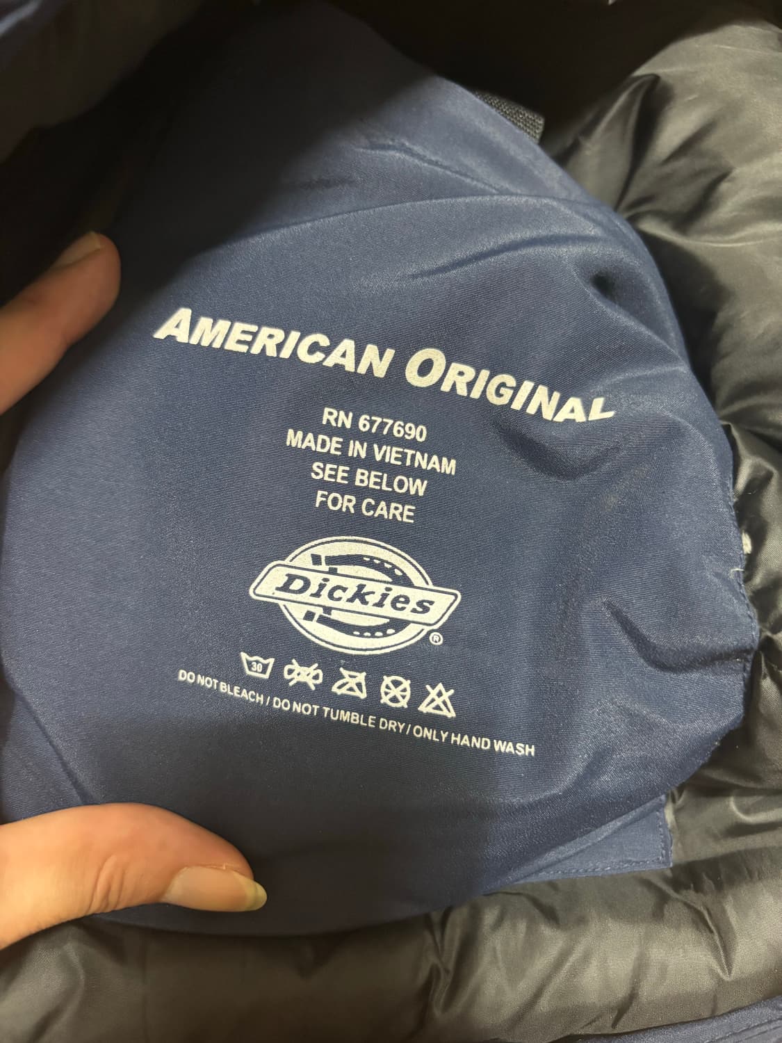 디키즈 네이비 패딩 점퍼 상품이미지9