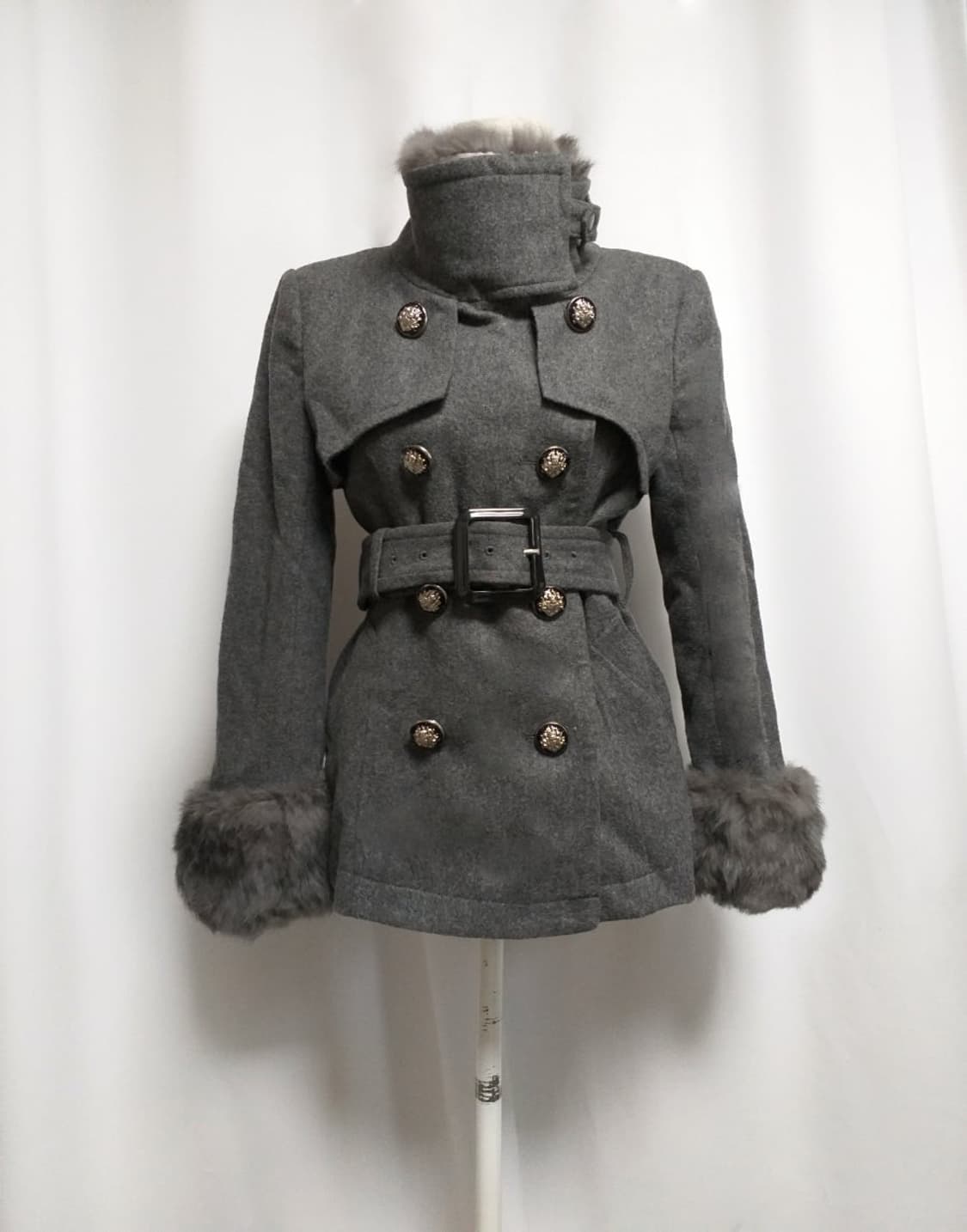 빈티지 코트 오네갸루 히메로맨틱 긱시크 공겜여주 헤이세이 y2k자켓 펑크 상품이미지1