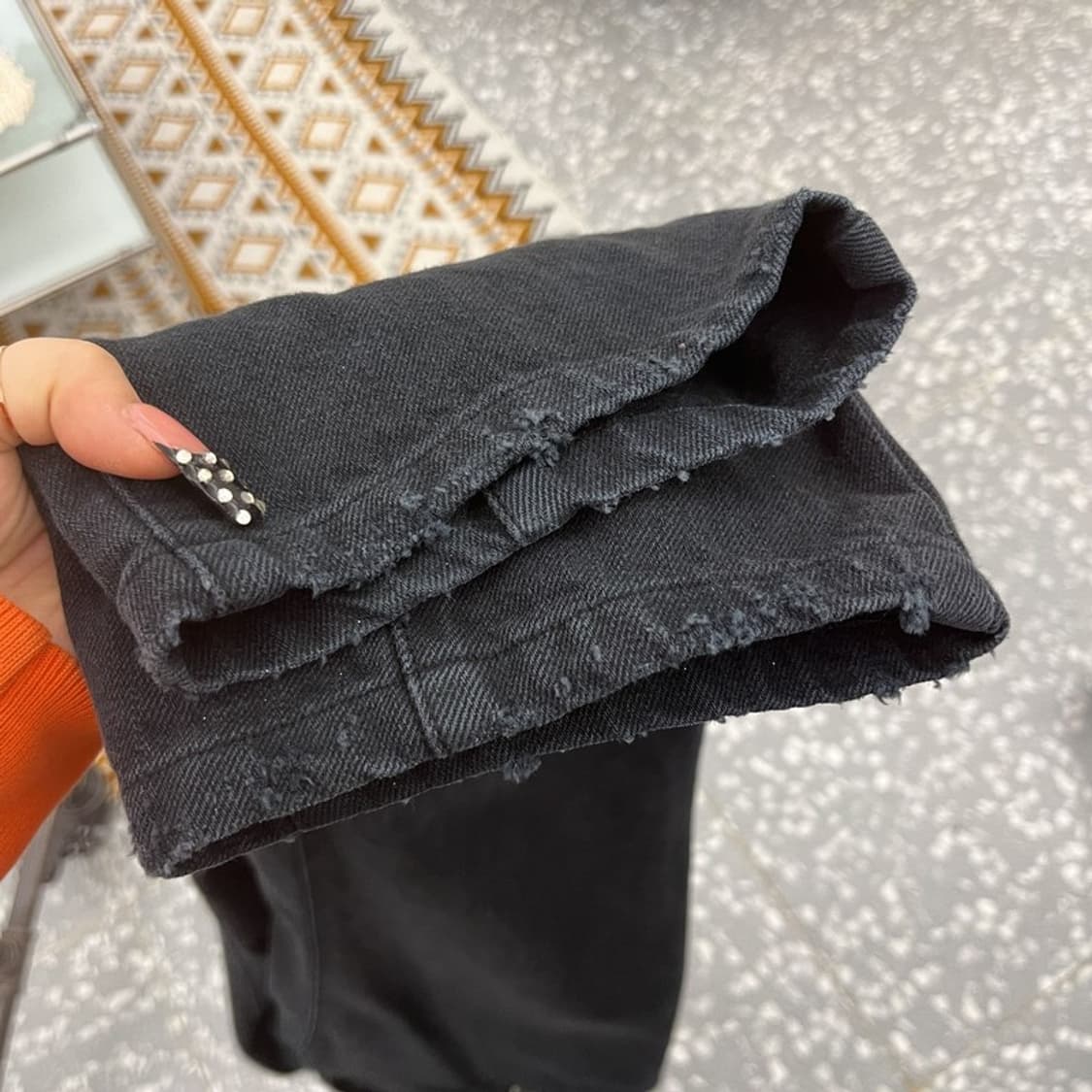 리바이스 엔지니어드진 빈티지 캐주얼 흑청 데님팬츠 32인치 C10527 상품이미지6