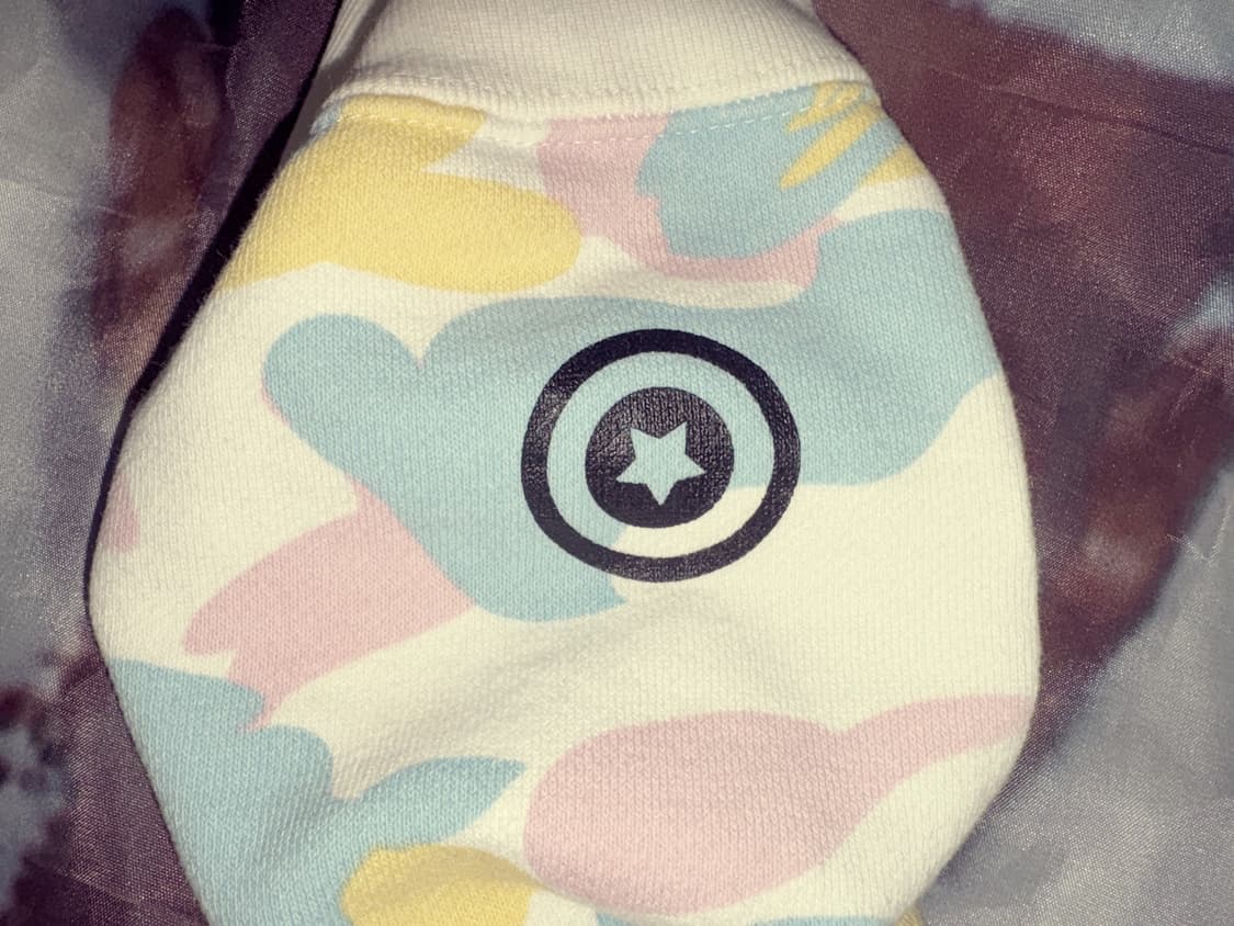 베이프 샤크 후드 캔디카모 (정품) 상품이미지5