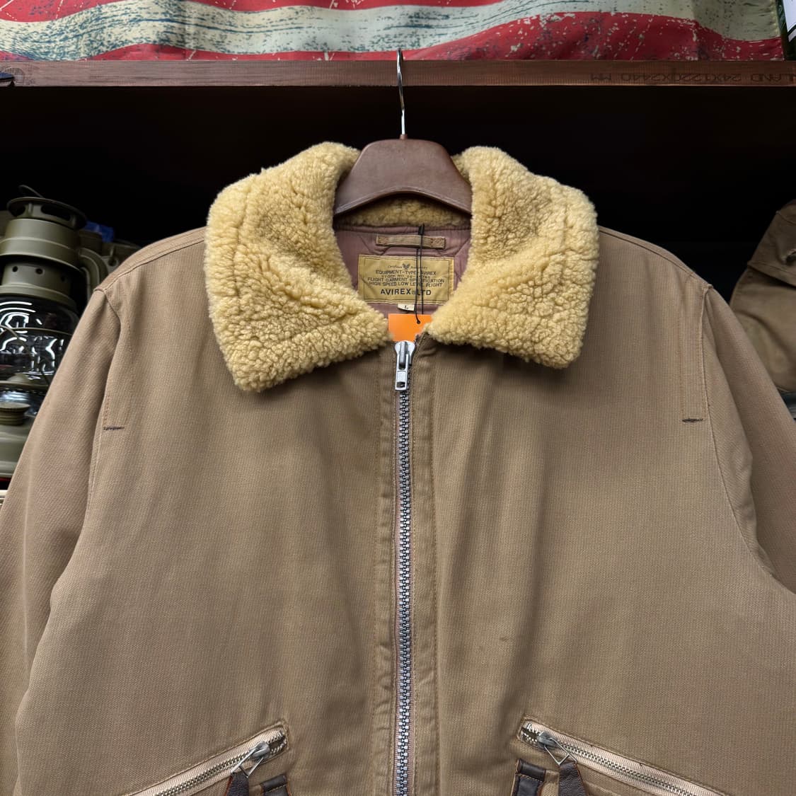 90s 아비렉스 리미티드 밀리터리 플라이트 가먼츠 덱 자켓  상품이미지3