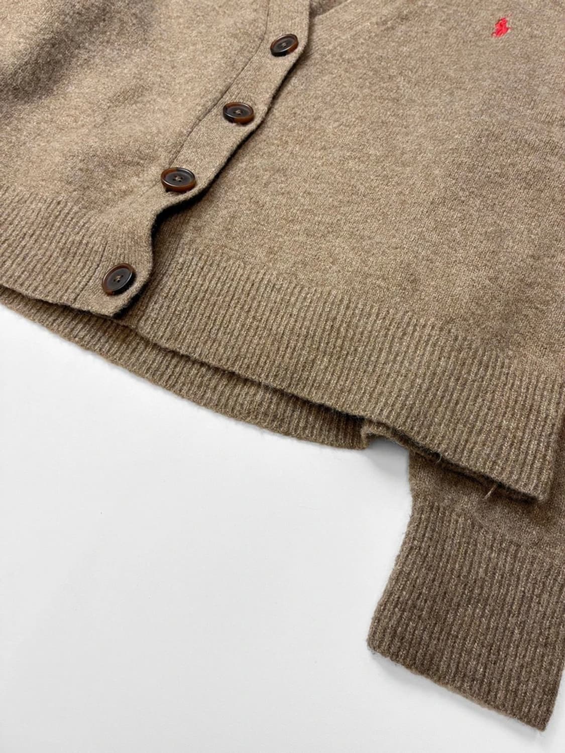 폴로 랄프로렌 크롭 오버 코튼 니트 가디건 PN5129 상품이미지4