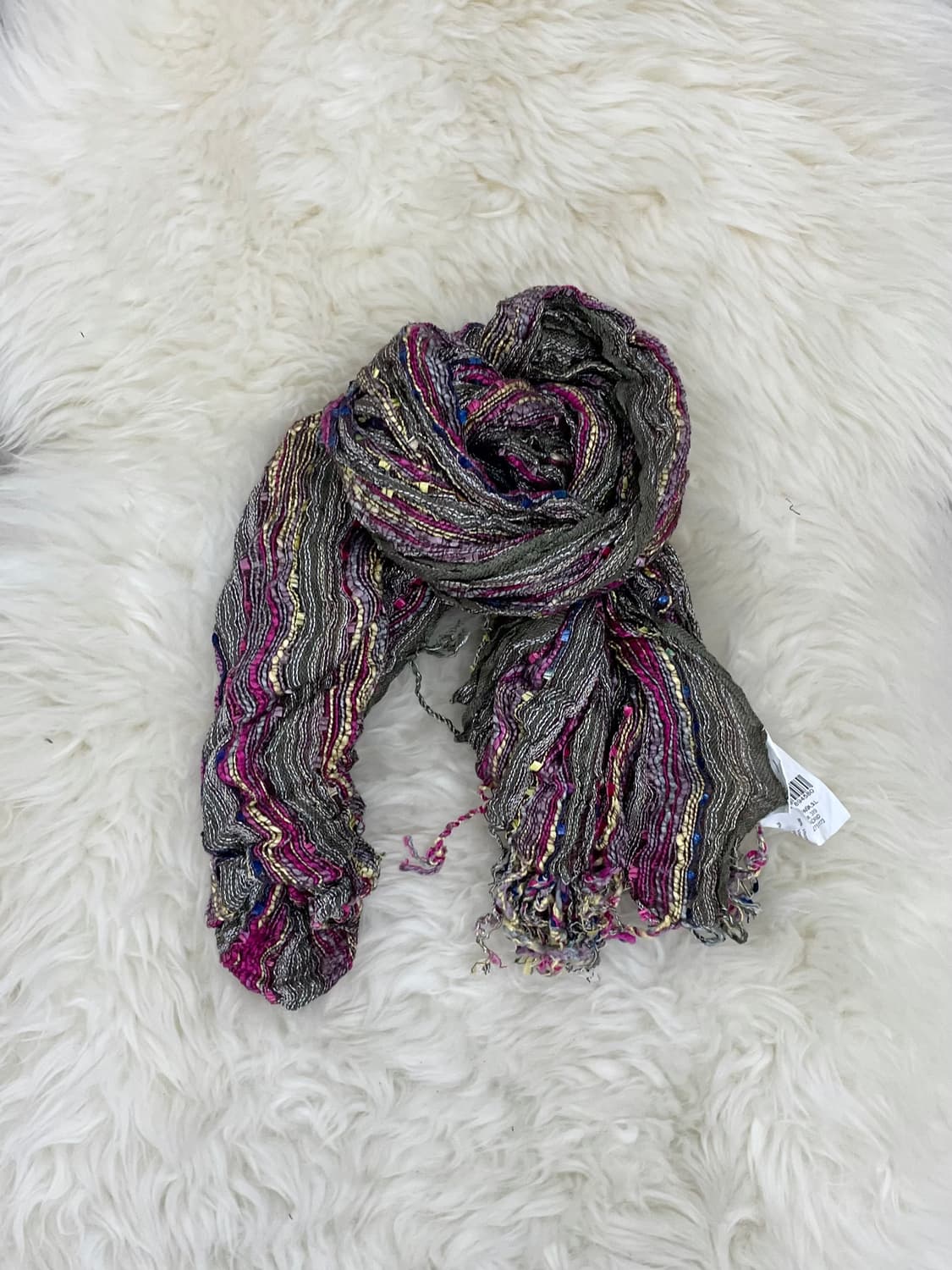 히피 에스닉 글리터 수술 머플러  상품이미지4