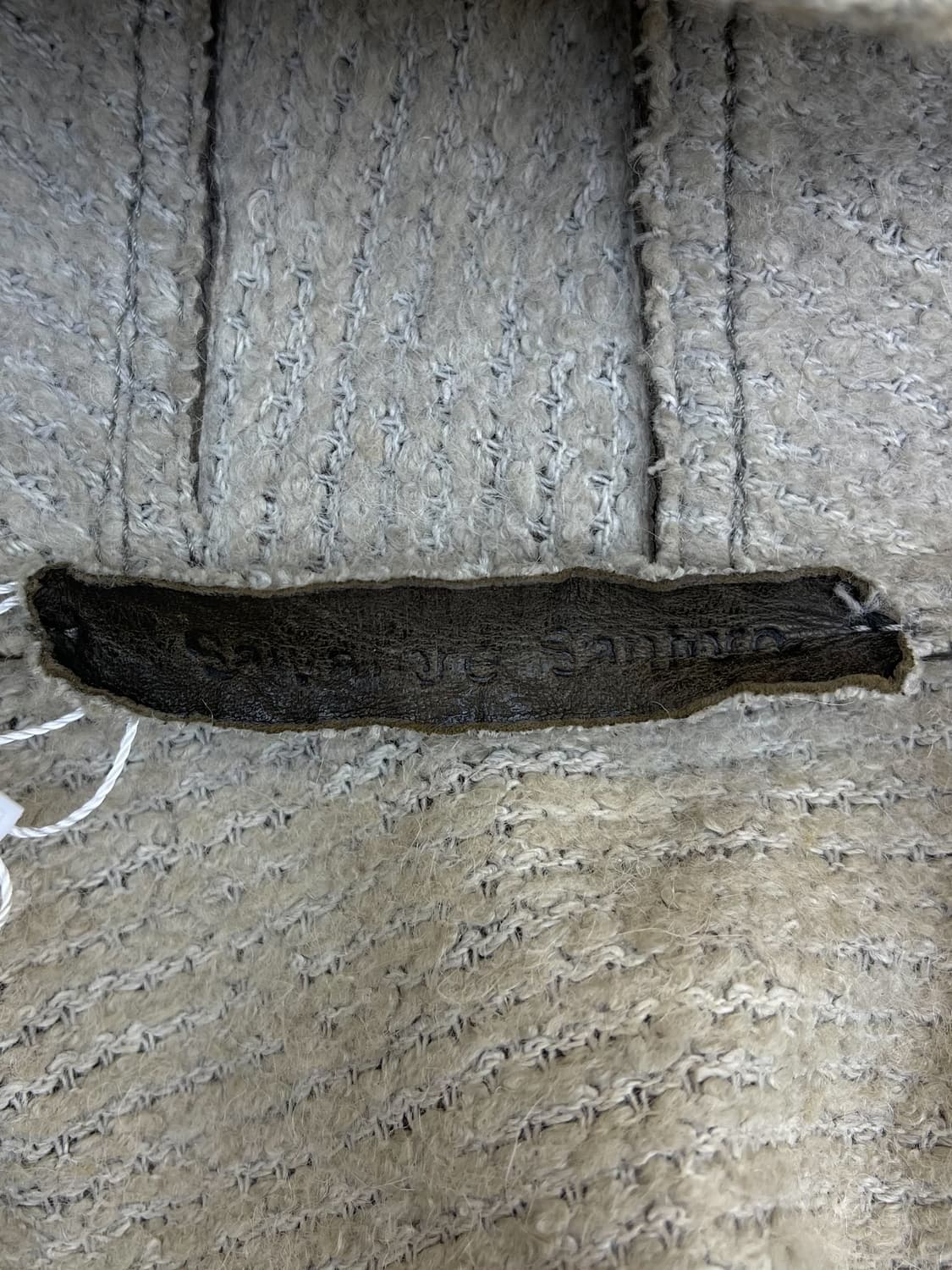 살바토레 산토로 이태리 베라 펠레 레더 후드 파카 상품이미지8