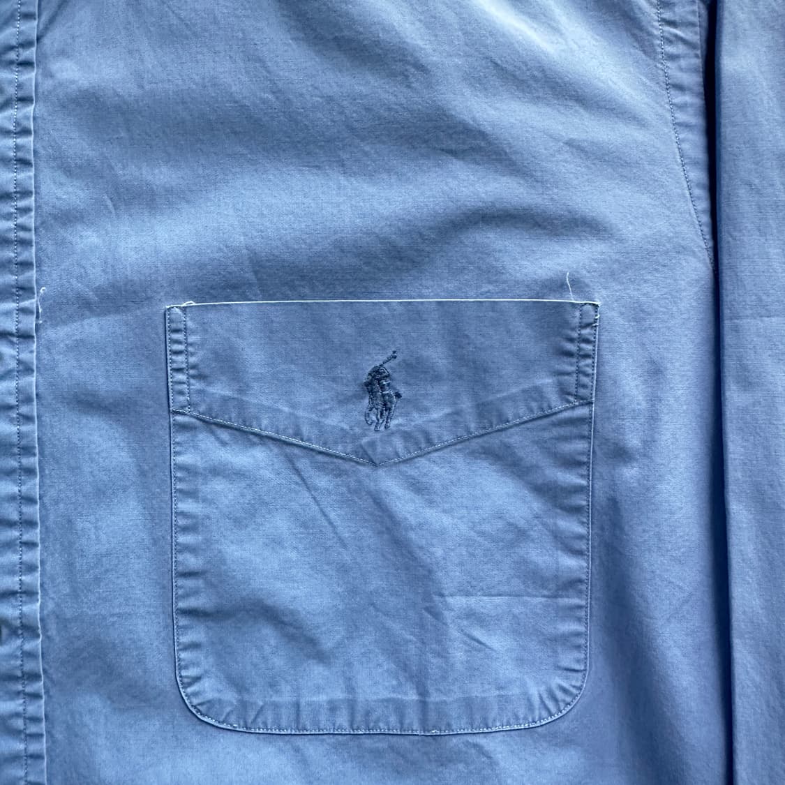 90s 폴로 랄프로렌 더 빅 셔츠 블루 (The Big Shirt) 상품이미지6