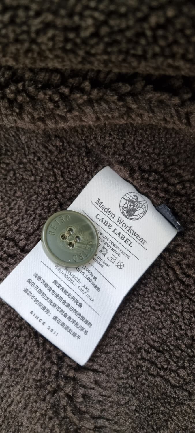 maden workwear B-10 복각 항공점퍼 XXL _ 남성 상품이미지10