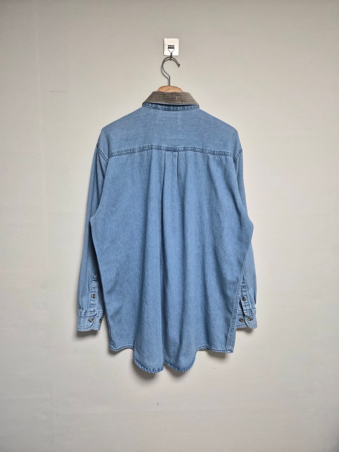 칼하트Carhartt 카라 배색 데님 셔츠 L사이즈 - S268 상품이미지2