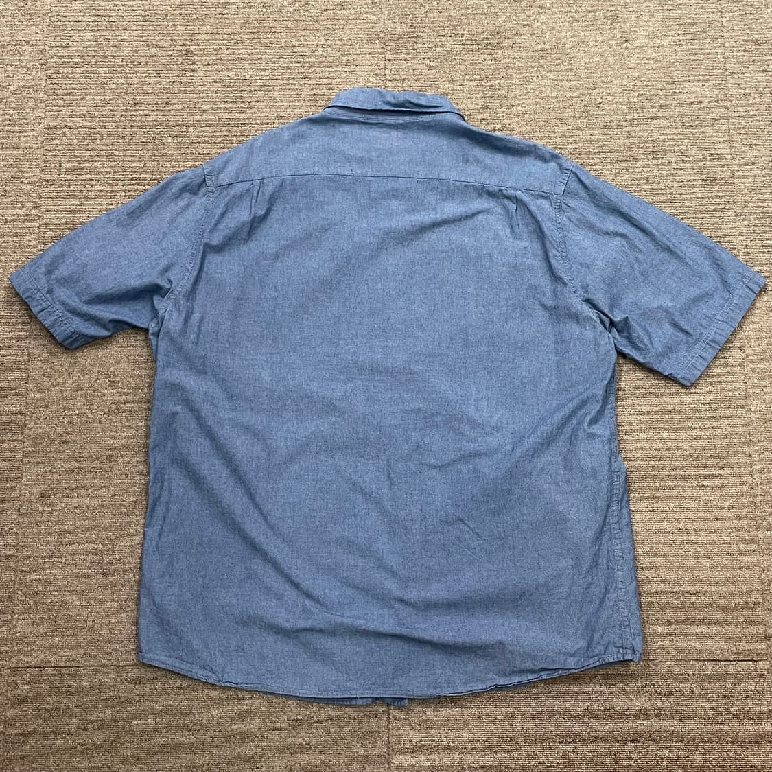 (2XL) Wrangler 랭글러 데님 코튼 반팔 셔츠  상품이미지5