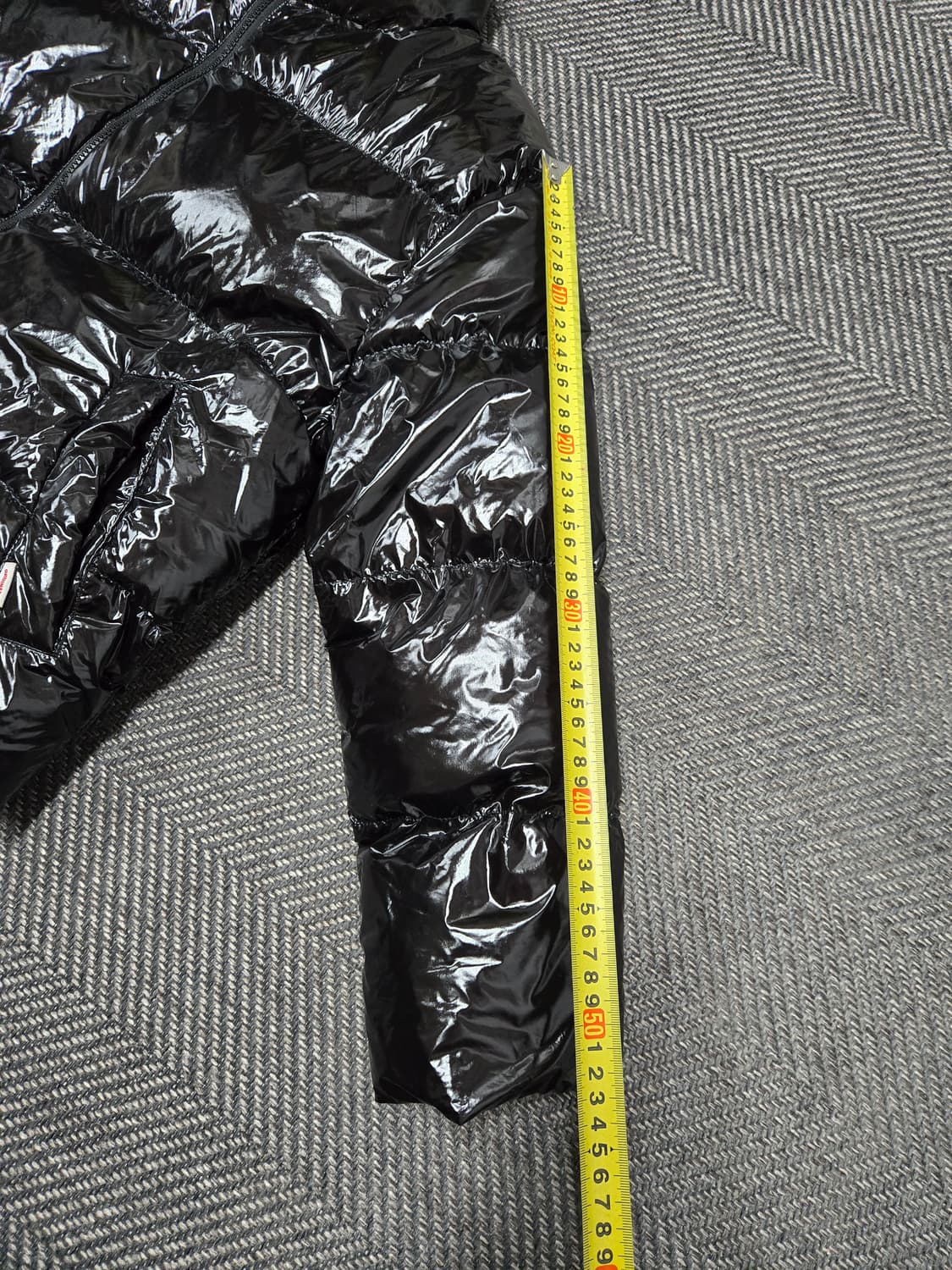 오디너리홀리데이 유광패딩 숏패딩 오버핏패딩 상품이미지8