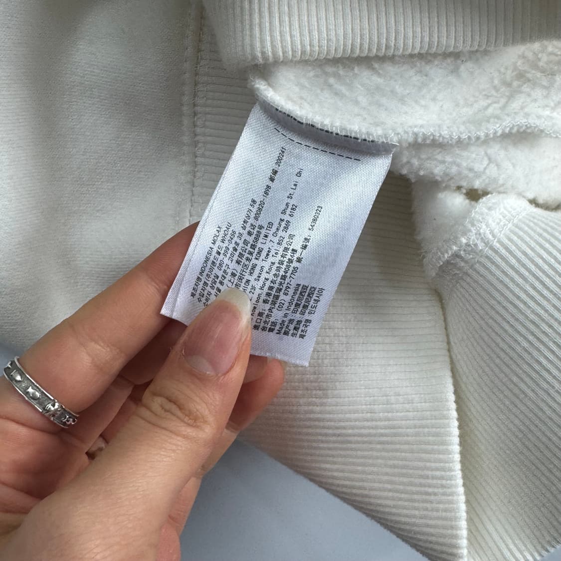 Who A U 후아유 아이보리 후드집업 상품이미지6