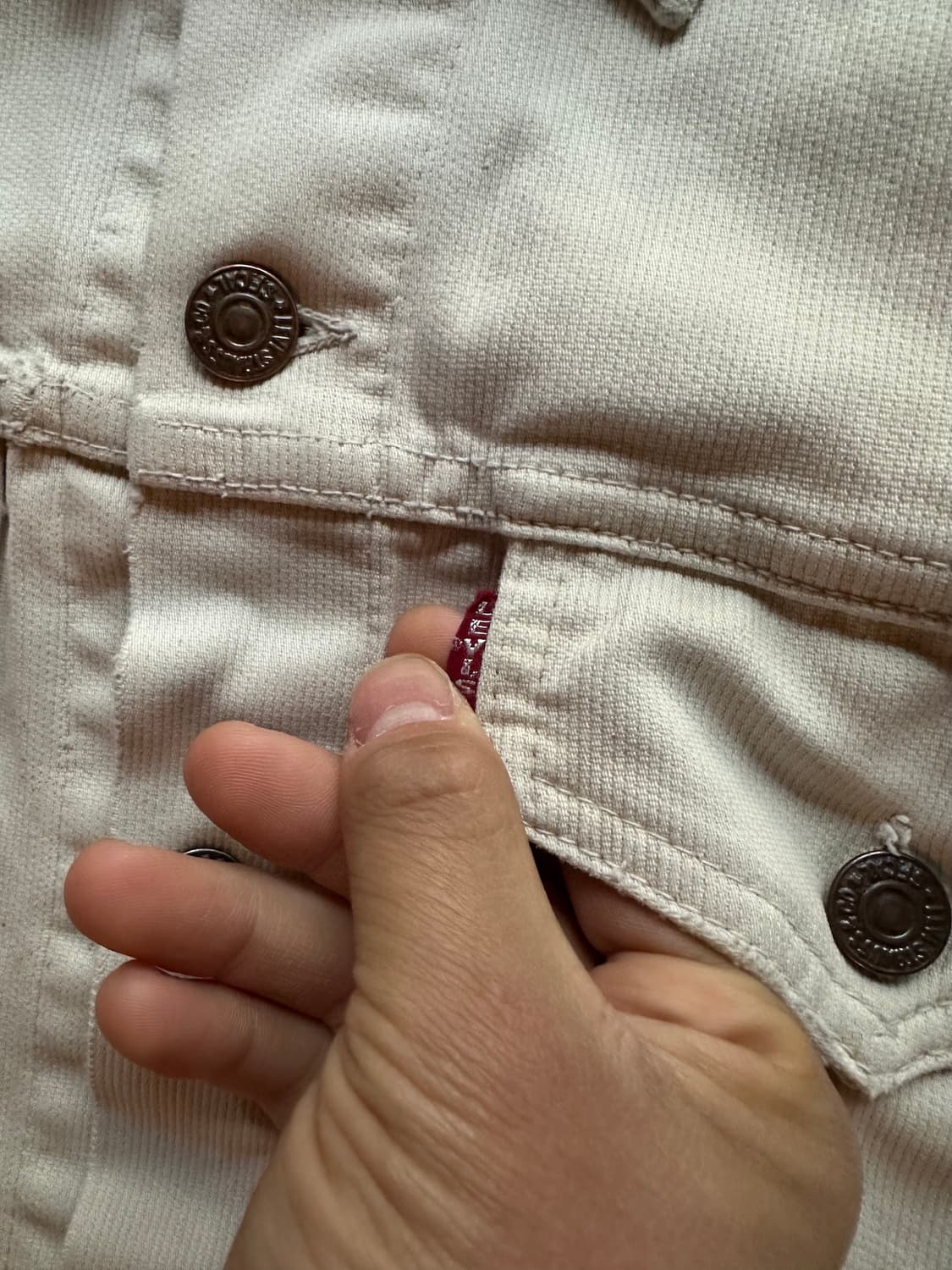 60s USA 빈티지 리바이스 941B 557xx 3세대 코듀로이 자켓 상품이미지3