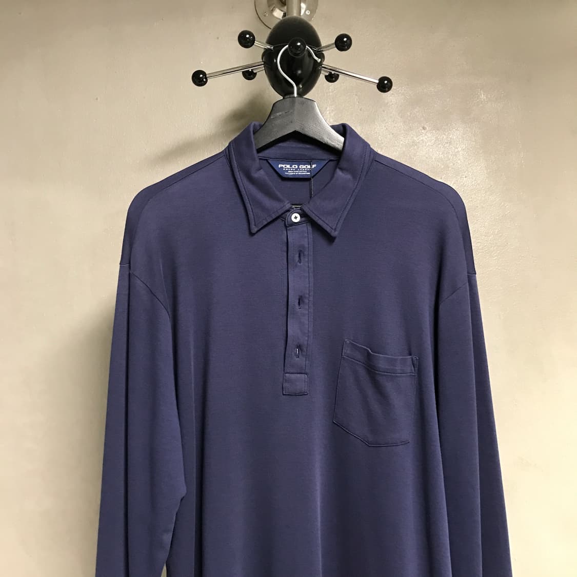 폴로 랄프로렌 PK 긴팔 카라티 네이비 L 상품이미지2
