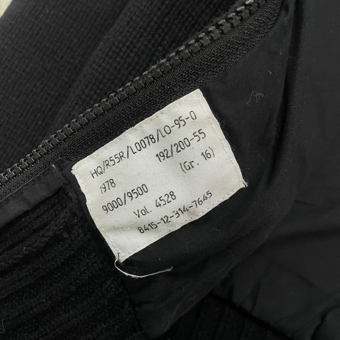 디젤 Diesel 후드 니트 집업 자켓 블랙 상품이미지6