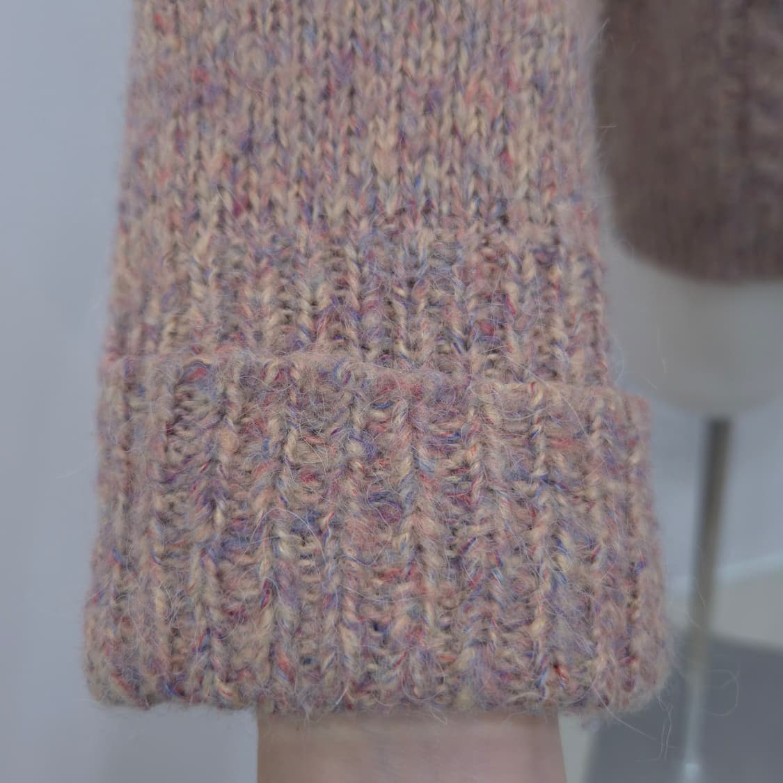 알파카 블렌드 폴라 케이블 니트 상품이미지8