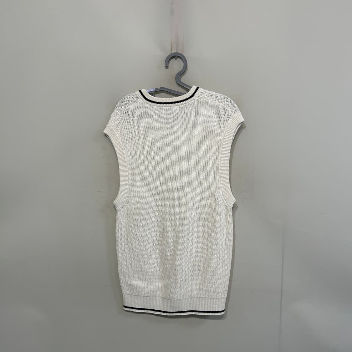 자라 남성 니트 조끼 M 상품이미지3