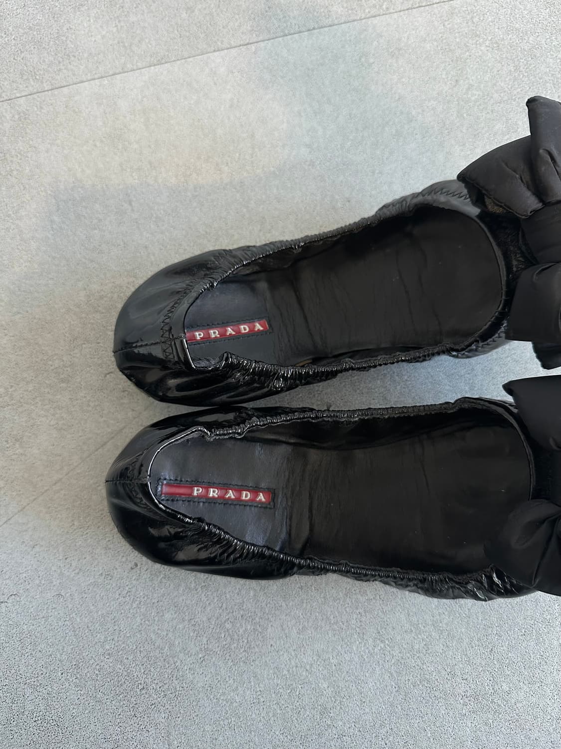 프라다 스포츠 리본 플랫 슈즈 상품이미지5