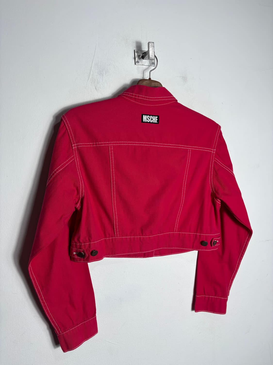 Mschf 미스치프 핫핑크 코튼 숏 자켓 상품이미지6
