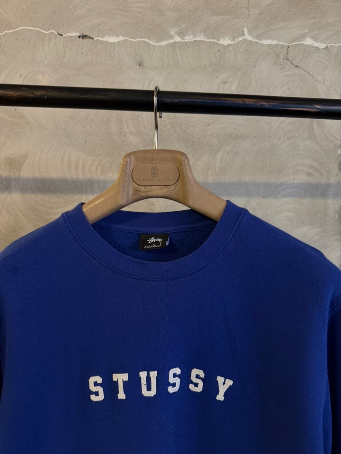 스투시 레터링 맨투맨 100 상품이미지3