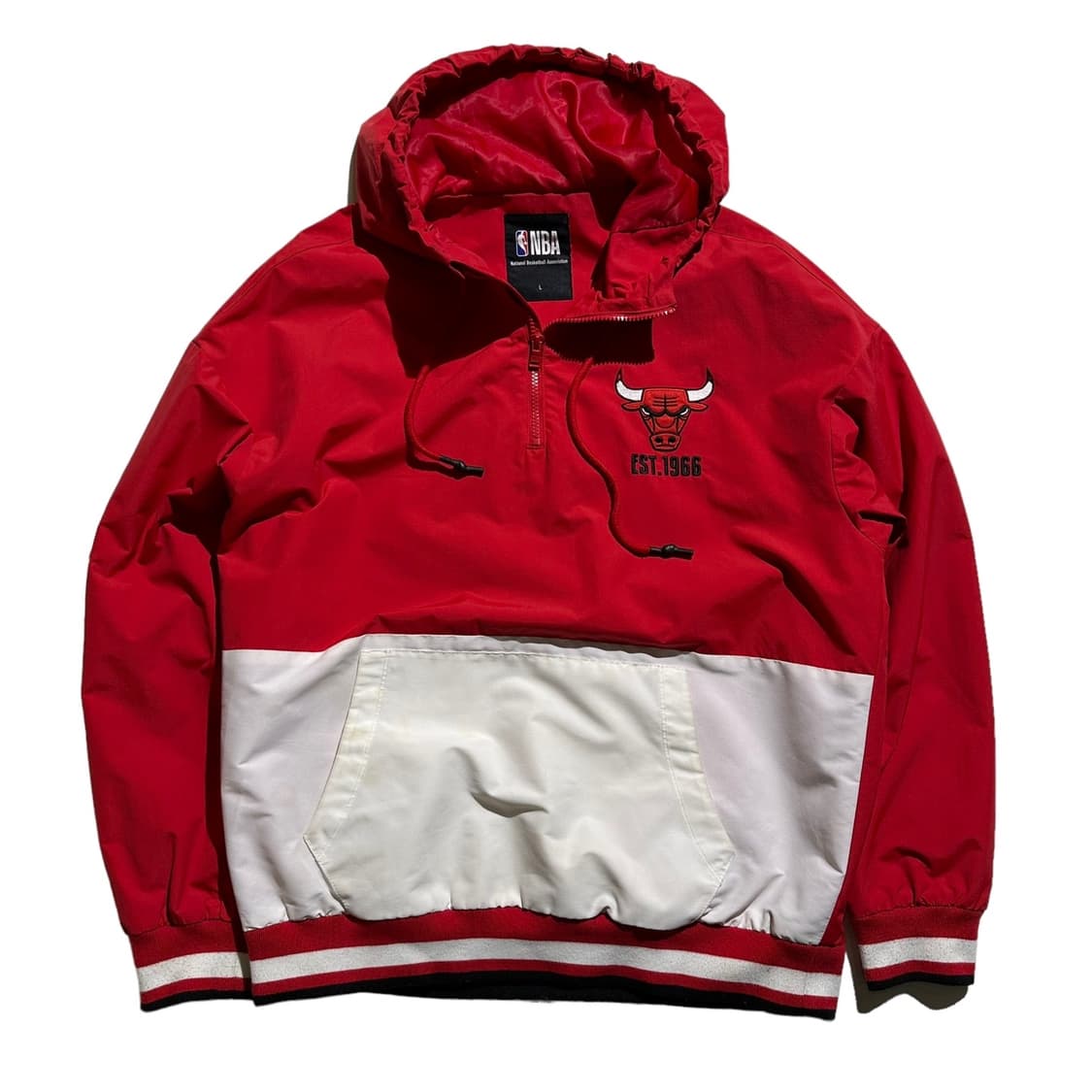 NBA 시카고 불스 로고 배색 아노락 상품이미지1
