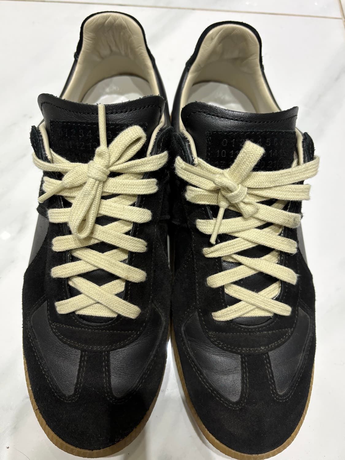 (정품)메종 마르지엘라 독일군 스니커즈 블랙40 2/1 상품이미지1