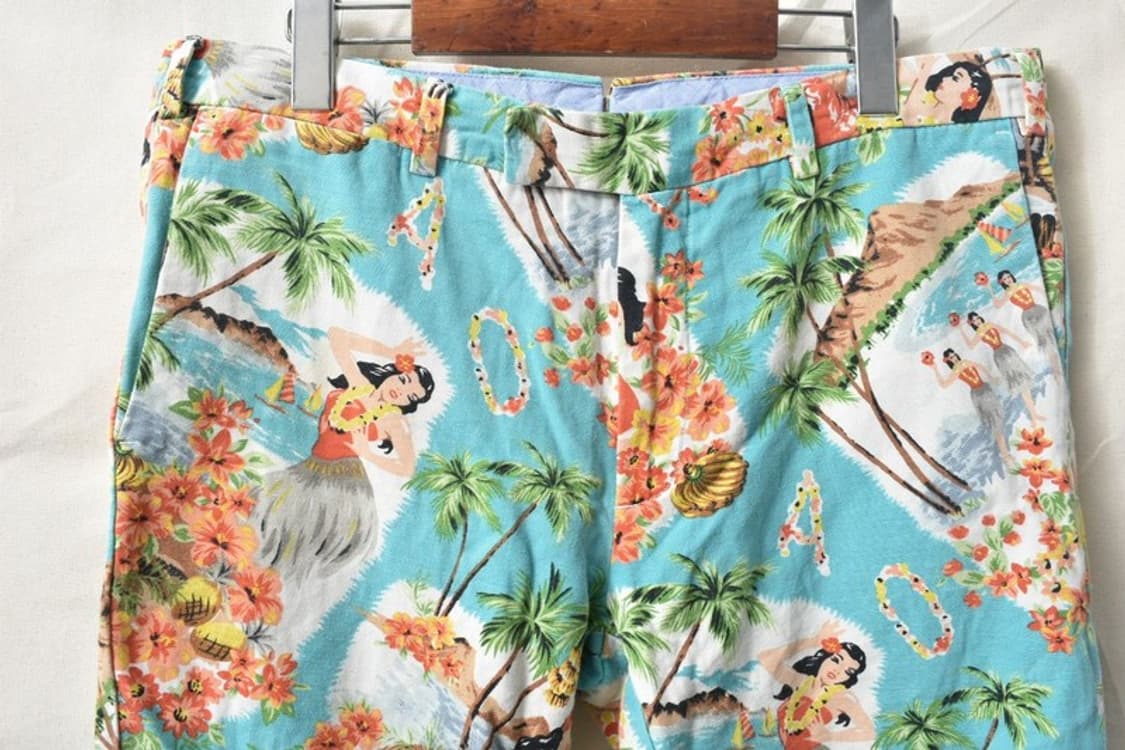 폴로 랄프로렌 린넨 쇼츠 반바지 34 M0247 상품이미지5