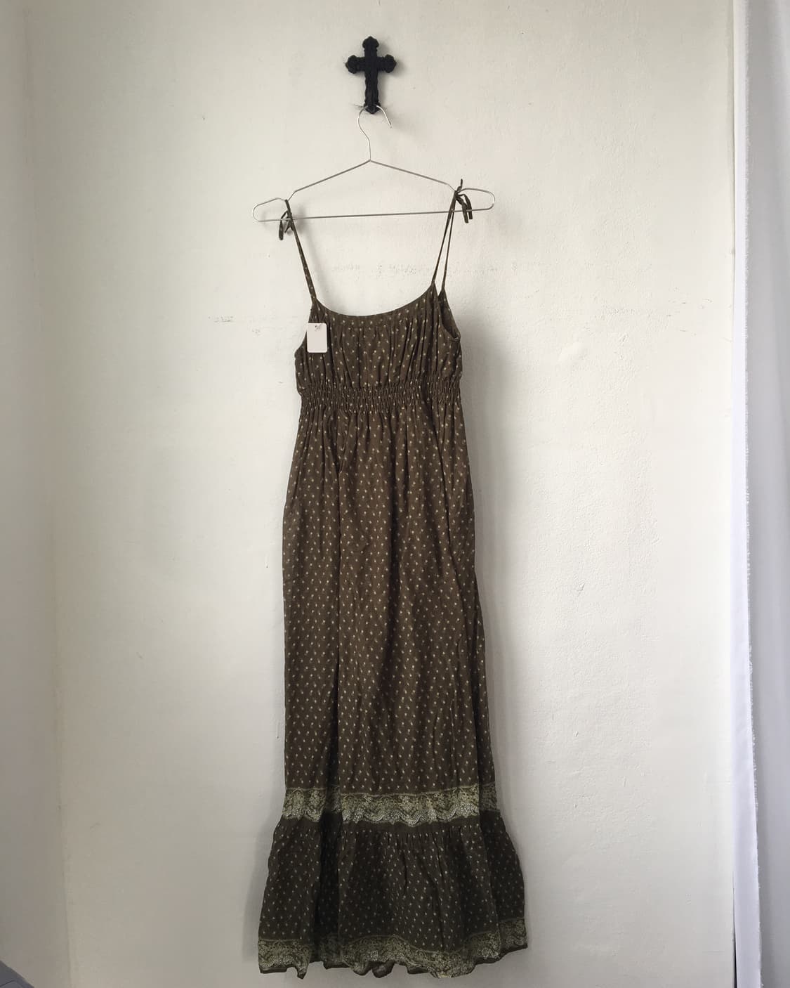 Pattern printing sleeveless onepiece 상품이미지3