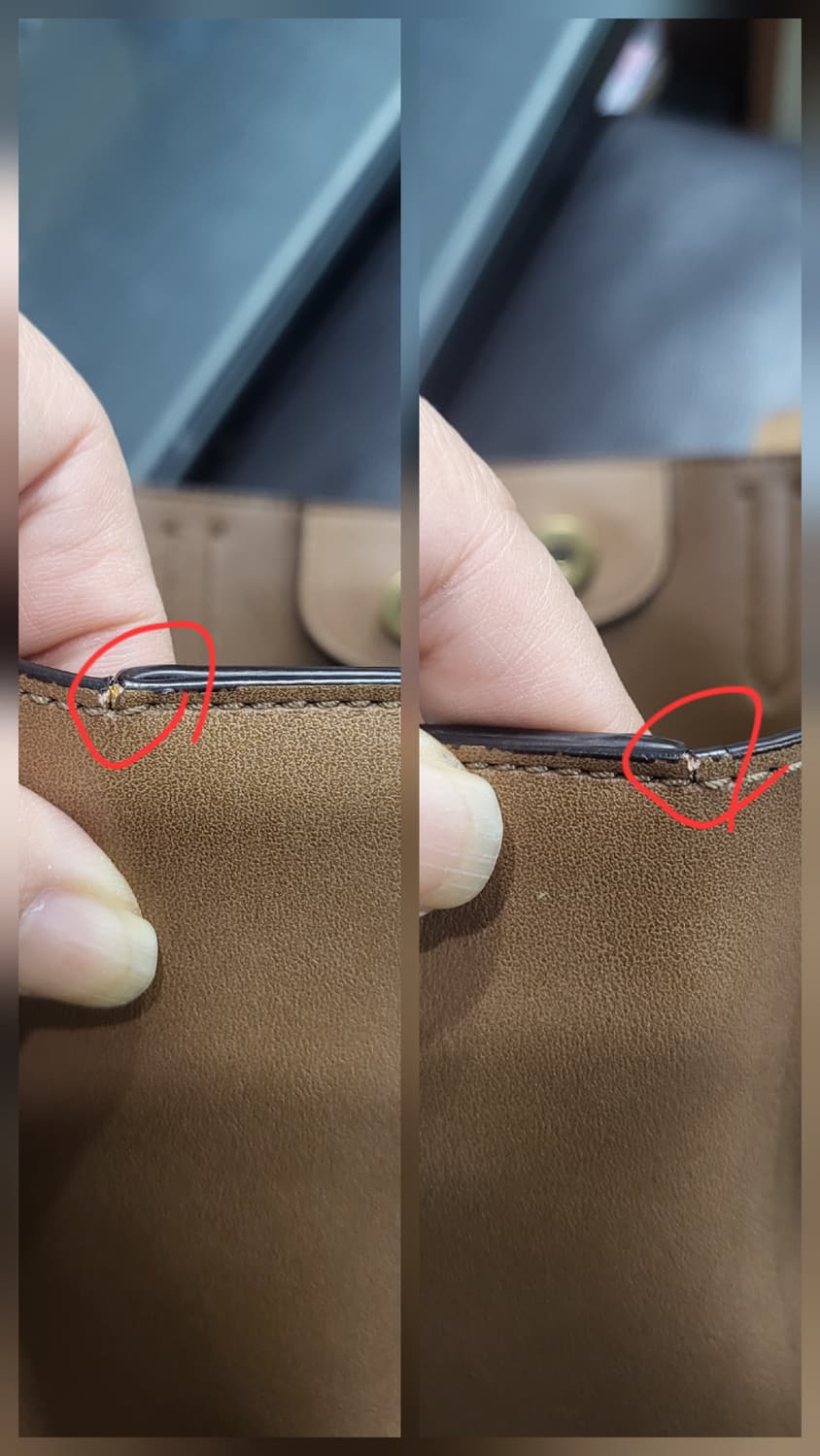 헤지스 로고 가죽 숄더백 상품이미지9