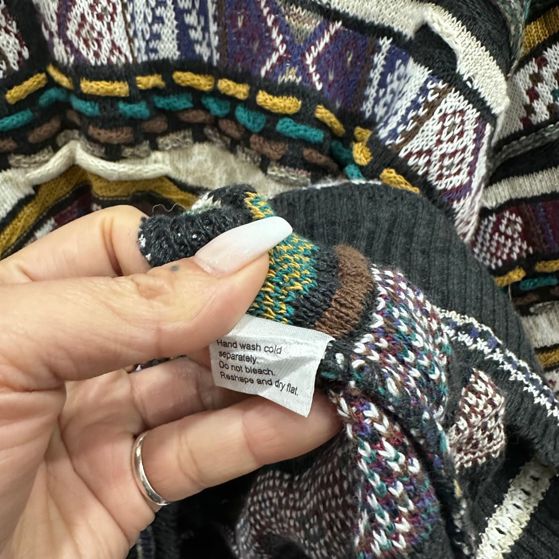 알베르토단티 빈티지 케이블 니트XL 상품이미지4