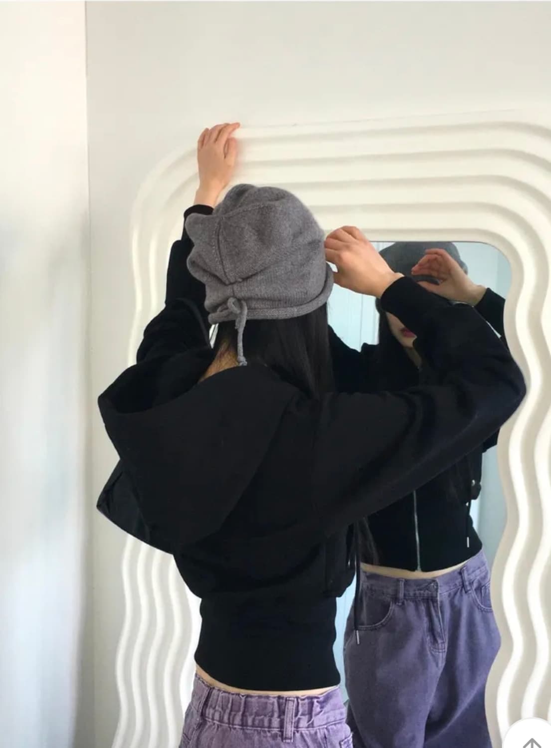 써넥트 EIGHTS Slouchy 비니 +덤 상품이미지7