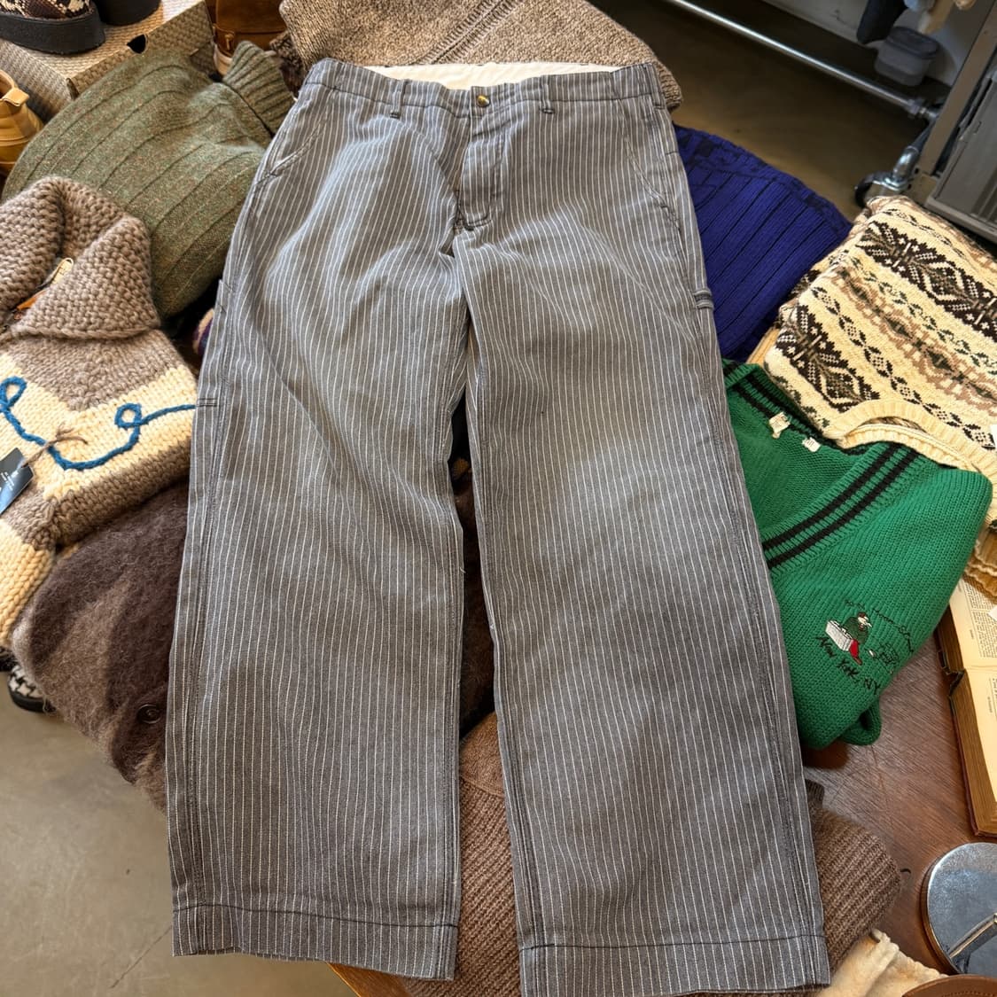 엔지니어드 가먼츠 히코리 카펜터 워크 팬츠 32 33 상품이미지1