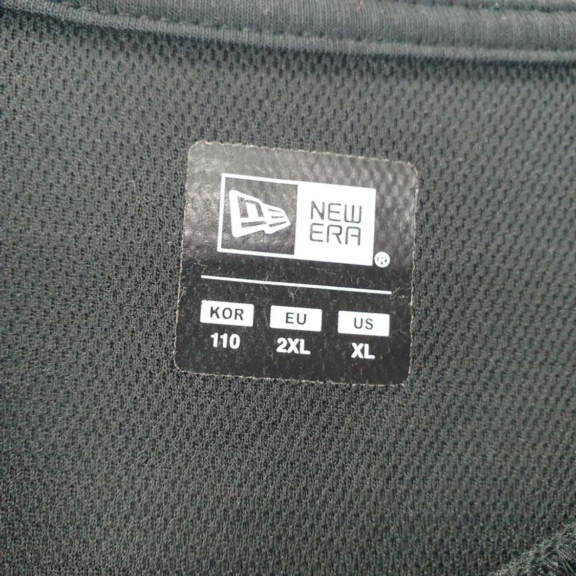 뉴에라 블랙 남자 반팔티 110 N4377 상품이미지5