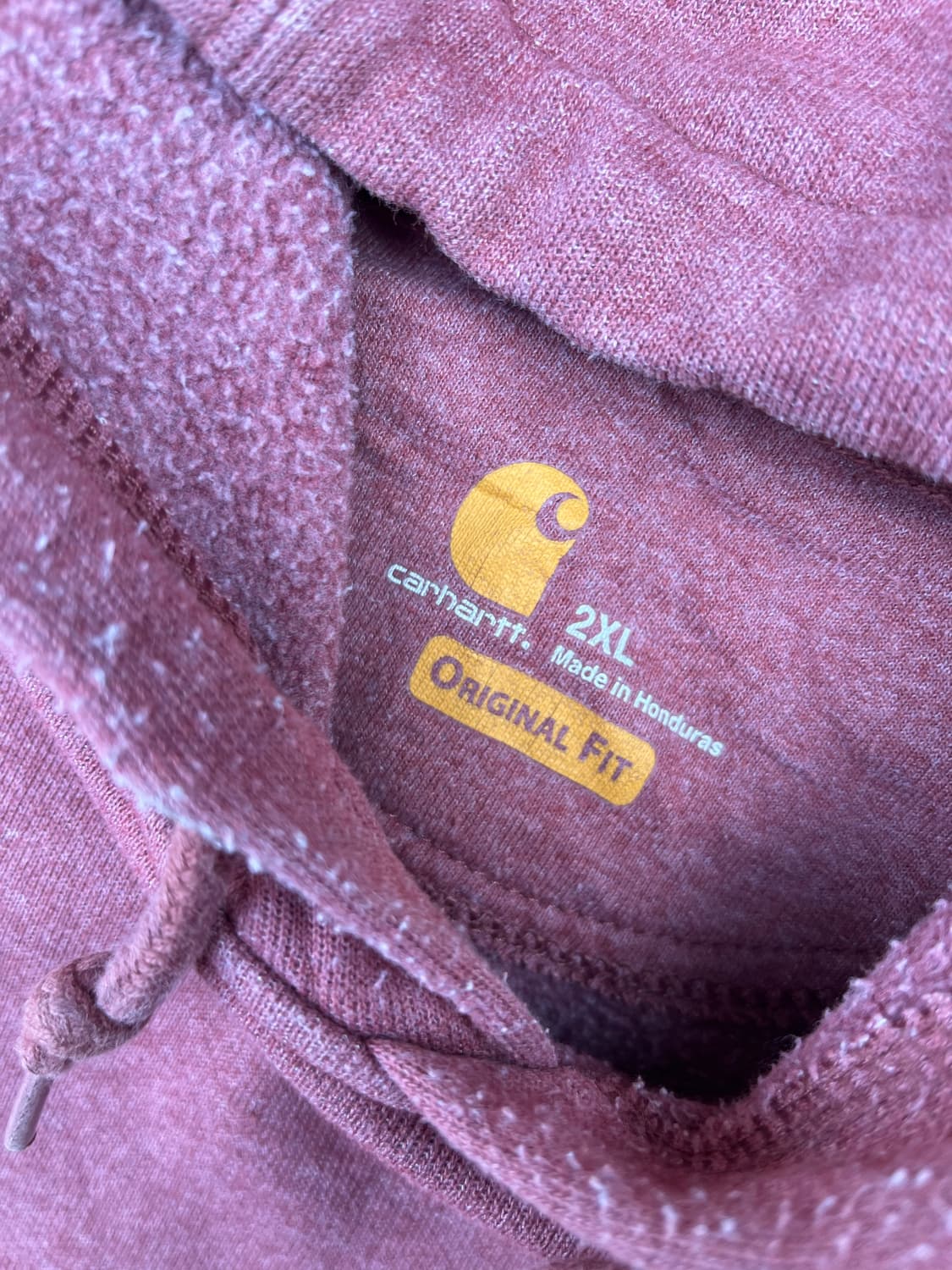 3XL) PINK Carhartt Sun Faded Hoodie 상품이미지4