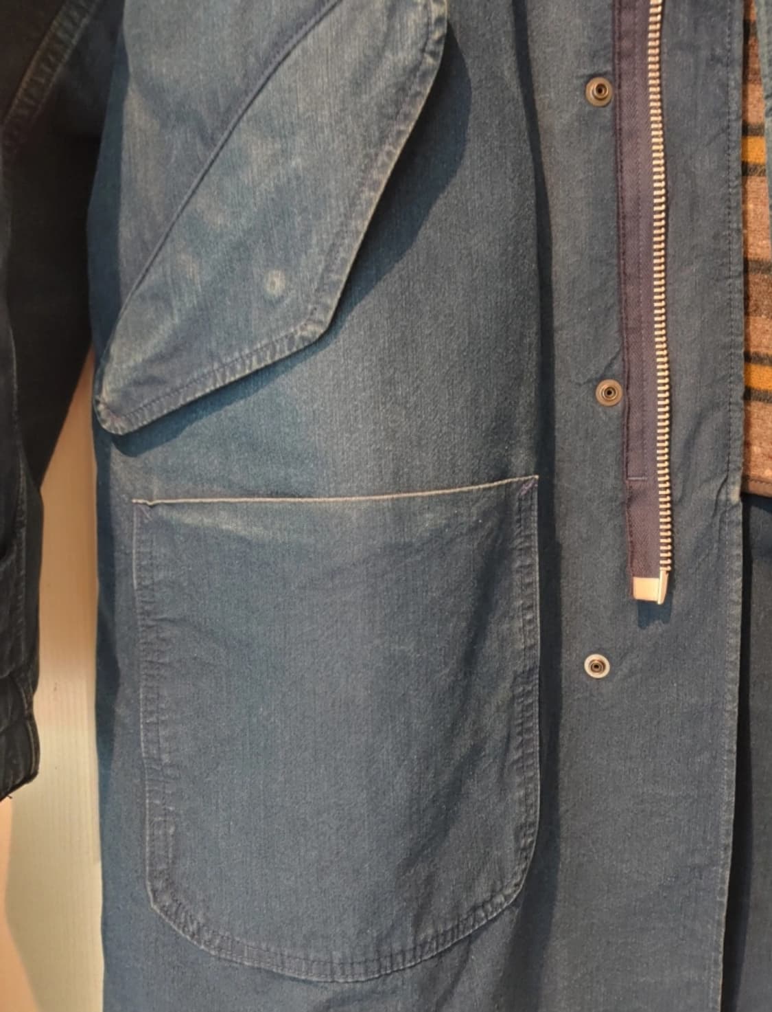 (빈티지) omnigod 데님 야상 상품이미지4