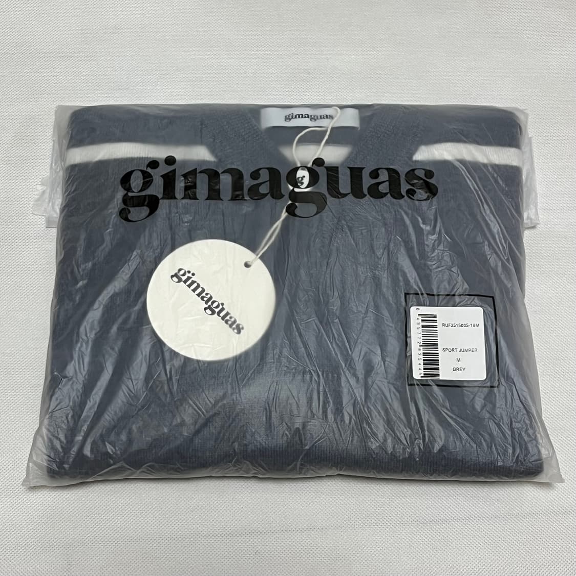 [S,M,L]기마구아스 Sport 니트/그레이 상품이미지4