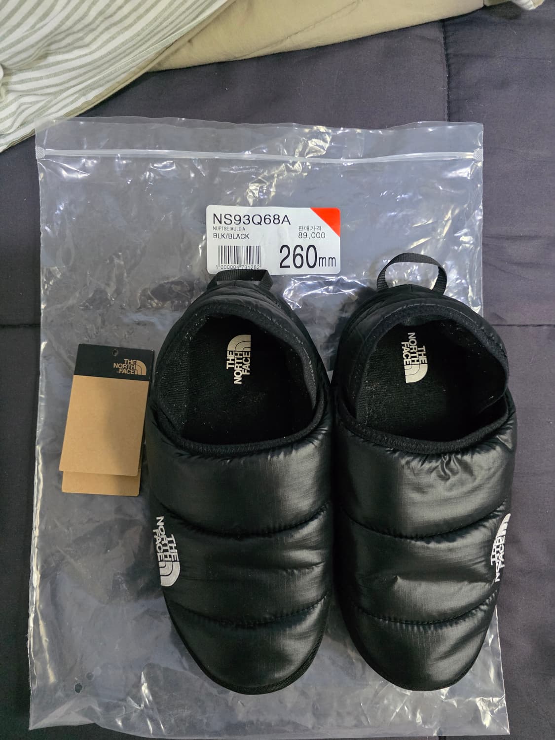 260] 노스페이스 눕시 뮬 블랙 상품이미지2