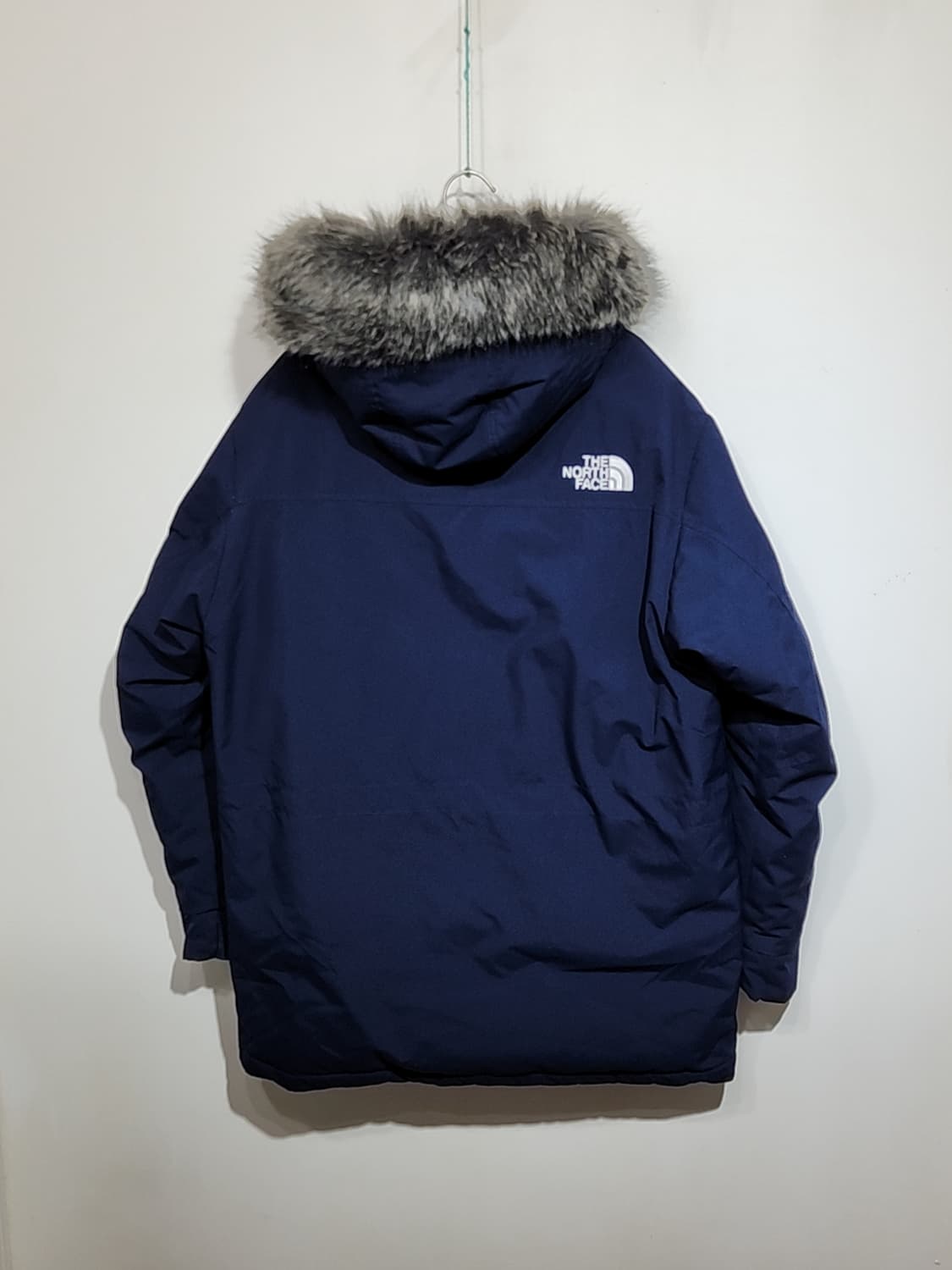 (XL) 노스페이스 거위털 패딩점퍼 네이비 구스다운 자켓 후드  상품이미지7
