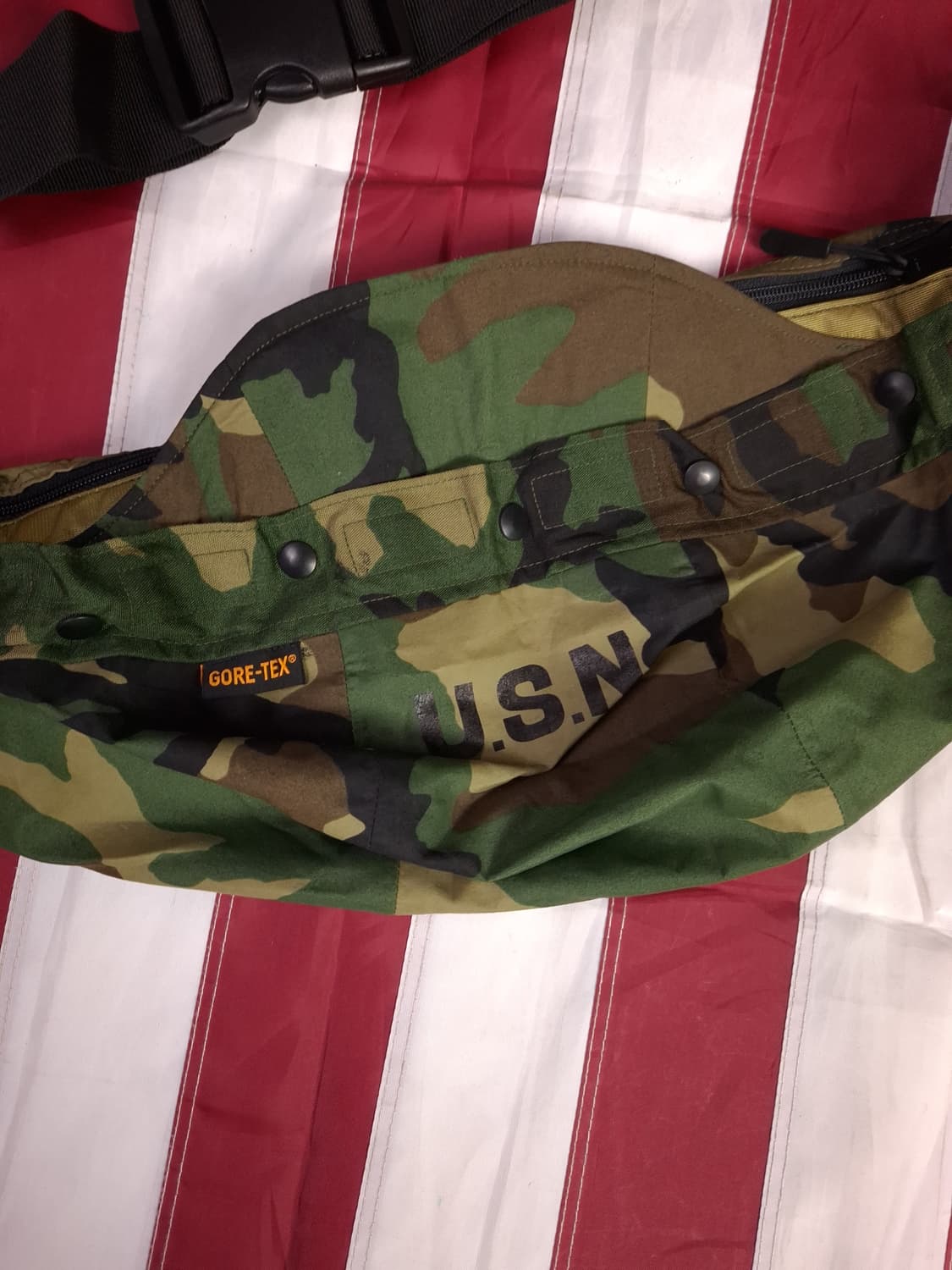 새제품 오리지날 미군 우드랜드 고어텍스 리폼 힙색 상품이미지3